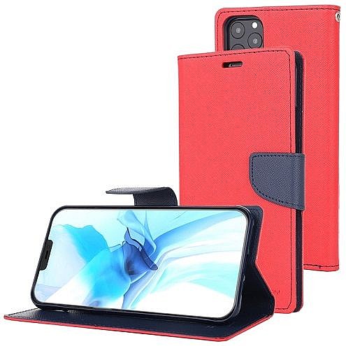 ����� ���� Fancy Diary ���� Mercury ������ ������� ����: iPhone 12 / 12 Pro (��� Dark Blue/Red)