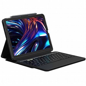 ����� ���� ����� Bluetooth ����� ���� Messenger Folio Keyboard ���� ZAGG ����� ��� ����: iPad Pro 10.5 / iPad Air 2019 (���� ����� ����)