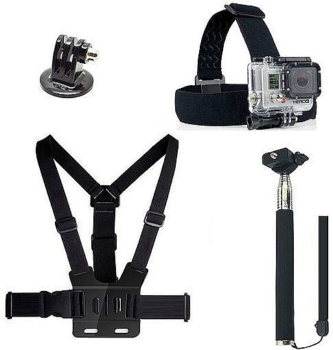 ���� ������� 4 � 1 ���� Combo Kits PKT04 ���� PULUZ ������ ������� GoPro