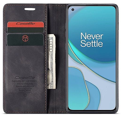����� ��� ���� Leather Case ���� CASEME ������ ������� ����: OnePlus 8T (��� ����)