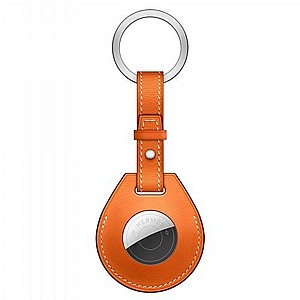 ����� ������ ���� ���� Genuine Leather Keychain Case ���� JIUYU ��� ���� AirTag (��� ����)