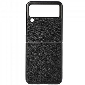 ����� ��� ���� FLIP CASE ���� BLACK ������ ������� ����: Samsung Galaxy Z Flip 3 (��� ����)