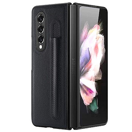 ����� ��� ���� FLIP CASE ���� BLACK ������ ������� ����: Samsung Galaxy Z Fold 3 (���� ���� ���)