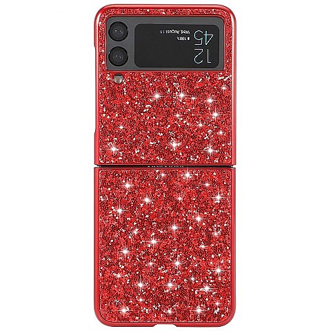 ����� ���� ���� GLITTERY HARD CASE ���� LaTera ������ ������� ����: Samsung Galaxy Z Flip 3 (��� ���� ����)