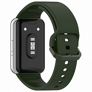 ����� ������� ���� Solid Color Silicone Band ���� LaTera ����� ��� ����: Samsung Galaxy Fit 3 (��� Black)