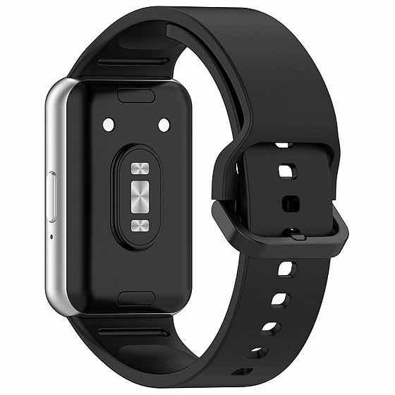 ����� ������� ���� Solid Color Silicone Band ���� LaTera ����� ��� ����: Samsung Galaxy Fit 3 (��� White)