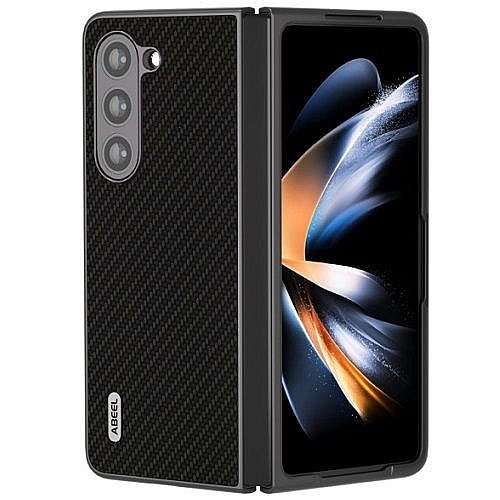 ����� ���� ���� Carbon Fiber Texture ���� Abeel ������ ������ ����: Samsung Galaxy Z Fold 5