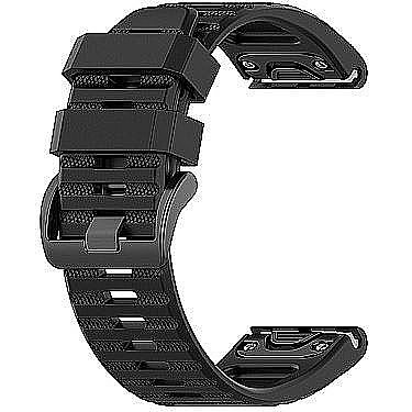 ����� ������� ����  Silicone Band ���� LaTera ����� ��� ����: Garmin Fenix 8 47mm (��� Black)