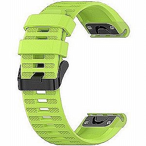 רצועת סיליקון מדגם Silicone Band מבית LaTera לשעון חכם מדגם: Garmin Fenix 8 47mm (צבע Green) רצועת סיליקון מדגם Silicone Band מבית LaTera לשעון חכם מדגם: Garmin Fenix 8 47mm (צבע Green)