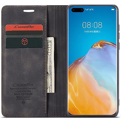 ����� ��� ���� Leather Case ���� CASEME ������ ������ ����: iPhone 12 Pro Max (��� ����)