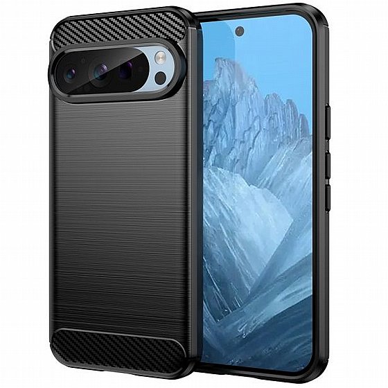 ����� ������� ���� Brushed Carbon ���� LaTera ������ ������ ����: Google Pixel 9 Pro XL (��� ����)
