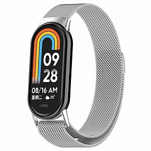 רצועת מתכת מדגם lano Magnetic Steel Band מבית LaTera לשעון חכם מדגם: Xiaomi Smart Band 9 (צבע Black) רצועת מתכת מדגם lano Magnetic Steel Band מבית LaTera לשעון חכם מדגם: Xiaomi Smart Band 9 (צבע Black)