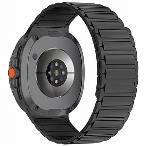 ����� ������� ���� Round Tail Silicone Band ���� LaTera (��� Black) ����� ��� ���� Samsung Galaxy Watch 8 / Samsung Galaxy Watch 8 Classic