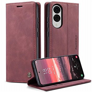����� ��� ���� Leather Case ���� CASEME ������ ������ ����: Samsung Galaxy S25 Edge (��� ����)
