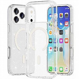 ����� ������� ���� Shield Clear Case MagSafe ���� Axess ������ ������ ����: iPhone 17 Pro Max (��� ���� ����)