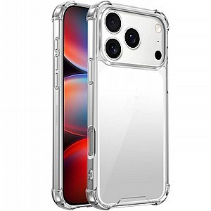 ����� ������� ���� Clear Guard Case ���� Axess ������ ������ ����: iPhone 16 Pro Max (��� ����)