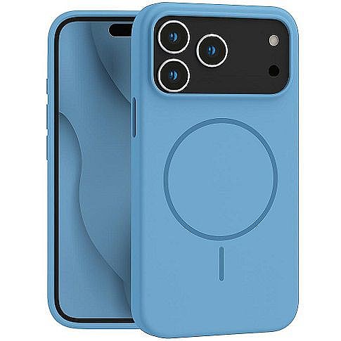 ����� ������� ���� Silicone Case MagSafe ���� Blaze ������ ������ ����: iPhone 17 Pro Max (��� ����)