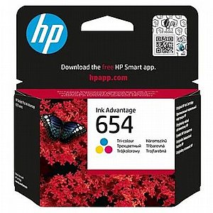 ראש דיו מקורי מדגם 654 7FP39UE מבית HP (צבע שחור) ראש דיו מקורי מדגם 654 7FP39UE מבית HP (צבע שחור)
