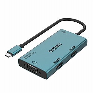 ���� ������ TYPE-C ������ HDMI + ����� USB 3.0 x 4 + ����� TYPE-C + ����� RJ45 + ����� 3.5mm + ����� ������ ������ SD / Micro SD + ����� 3.5mm ���� Onten