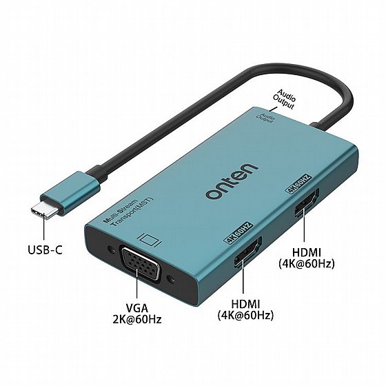 ���� ������ TYPE-C ������ HDMI + ����� USB 3.0 x 4 + ����� TYPE-C + ����� RJ45 + ����� 3.5mm + ����� ������ ������ SD / Micro SD + ����� 3.5mm ���� Onten