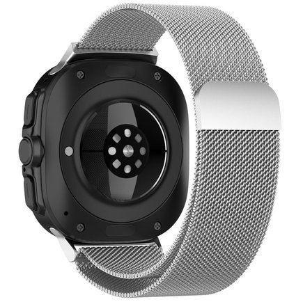 ����� ���� ���� Milanese Loop Magnetic Steel Band ���� LaTera (��� Silver)  ����� ��� ����  Samsung Galaxy Watch Ultra / Watch Ultra 2025