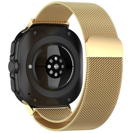 ����� ���� ���� Milanese Loop Magnetic Steel Band ���� LaTera (��� Gold)  ����� ��� ����  Samsung Galaxy Watch Ultra / Watch Ultra 2025