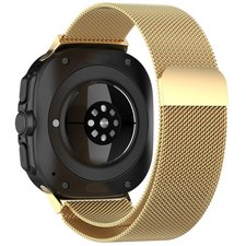 רצועת מתכת מדגם Milanese Loop Magnetic Steel Band מבית LaTera (צבע Gold) לשעון חכם מדגם Samsung Galaxy Watch Ultra / Watch Ultra 2025 רצועת מתכת מדגם Milanese Loop Magnetic Steel Band מבית LaTera (צבע Gold) לשעון חכם מדגם Samsung Galaxy Watch Ultra / Watch Ultra 2025