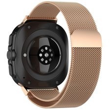 רצועת מתכת מדגם Milanese Loop Magnetic Steel Band מבית LaTera (צבע Rose Gold) לשעון חכם מדגם Samsung Galaxy Watch Ultra / Watch Ultra 2025 רצועת מתכת מדגם Milanese Loop Magnetic Steel Band מבית LaTera (צבע Rose Gold) לשעון חכם מדגם Samsung Galaxy Watch Ultra / Watch Ultra 2025