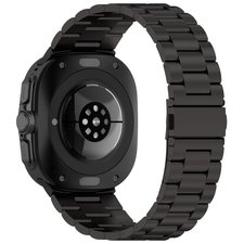 ����� ���� ���� Three Straps Steel Band ���� LaTera (��� Black) ����� ��� ����  Samsung Galaxy Watch Ultra / Watch Ultra 2025