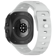 רצועת סיליקון מדגם Solid Color Reverse Buckle Silicone Band מבית LaTera (צבע White) לשעון חכם מדגם Samsung Galaxy Watch Ultra / Watch Ultra 2025 רצועת סיליקון מדגם Solid Color Reverse Buckle Silicone Band מבית LaTera (צבע White) לשעון חכם מדגם Samsung Galaxy Watch Ultra / Watch Ultra 2025