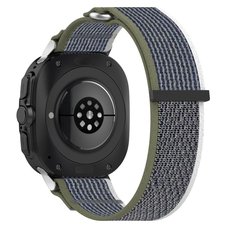 ����� �� / ������ ���� Fastener Loop Nylon Band ���� LaTera (��� Green Grey)  ����� ��� ����  Samsung Galaxy Watch Ultra / Watch Ultra 2025