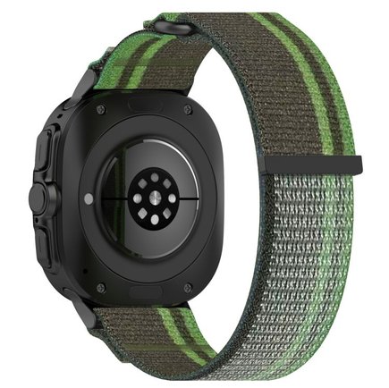 ����� �� / ������ ���� Fastener Loop Nylon Band ���� LaTera (��� Dark Green)  ����� ��� ����  Samsung Galaxy Watch Ultra / Watch Ultra 2025