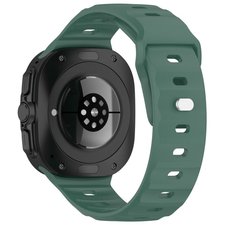 רצועת סיליקון מדגם Solid Color Reverse Buckle Silicone Band מבית LaTera (צבע Green) לשעון חכם מדגם Samsung Galaxy Watch Ultra / Watch Ultra 2025 רצועת סיליקון מדגם Solid Color Reverse Buckle Silicone Band מבית LaTera (צבע Green) לשעון חכם מדגם Samsung Galaxy Watch Ultra / Watch Ultra 2025