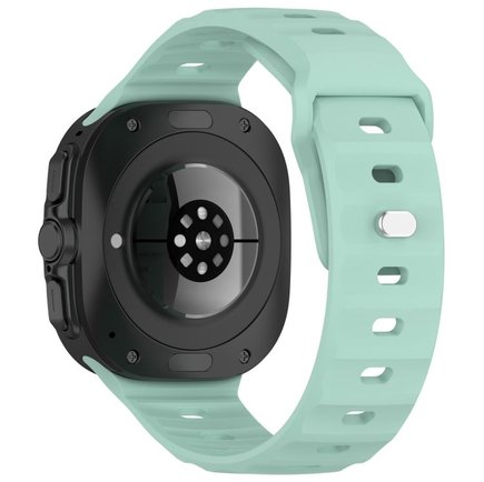 ����� ������� ����  Solid Color Reverse Buckle Silicone Band ���� LaTera (��� Cyan)  ����� ��� ����  Samsung Galaxy Watch Ultra / Watch Ultra 2025