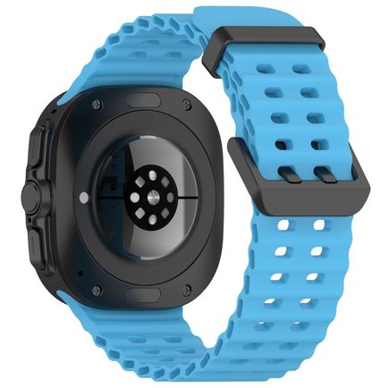 ����� ������� ����  Ocean Hole Dual Buckle Silicone Band ���� LaTera (��� Sky Blue)  ����� ��� ����  Samsung Galaxy Watch Ultra / Watch Ultra 2025