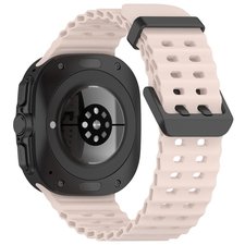 רצועת סיליקון מדגם Ocean Hole Dual Buckle Silicone Band מבית LaTera (צבע Pink) לשעון חכם מדגם Samsung Galaxy Watch Ultra / Watch Ultra 2025 רצועת סיליקון מדגם Ocean Hole Dual Buckle Silicone Band מבית LaTera (צבע Pink) לשעון חכם מדגם Samsung Galaxy Watch Ultra / Watch Ultra 2025