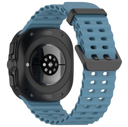 ����� ������� ����  Ocean Hole Dual Buckle Silicone Band ���� LaTera (��� Rock Blue)  ����� ��� ����  Samsung Galaxy Watch Ultra / Watch Ultra 2025
