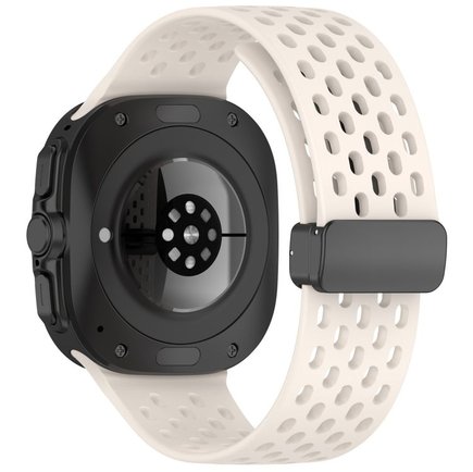 ����� ������� ����  Hole Magnetic Folding Buckle Silicone Band ���� LaTera (��� Starlight)  ����� ��� ����  Samsung Galaxy Watch Ultra / Watch Ultra 2025