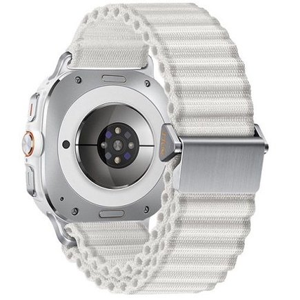 ����� �� / ������ ���� Ocean Style Nylon Band ���� LaTera (��� White)  ����� ��� ����  Samsung Galaxy Watch Ultra / Watch Ultra 2025
