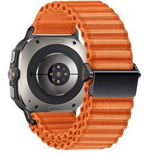 רצועת בד / ניילון מדגם Ocean Style Nylon Band מבית LaTera (צבע Orange) לשעון חכם מדגם Samsung Galaxy Watch Ultra / Watch Ultra 2025 רצועת בד / ניילון מדגם Ocean Style Nylon Band מבית LaTera (צבע Orange) לשעון חכם מדגם Samsung Galaxy Watch Ultra / Watch Ultra 2025