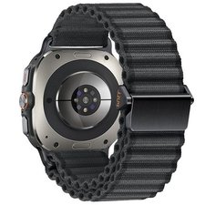 רצועת בד / ניילון מדגם Ocean Style Nylon Band מבית LaTera (צבע Black) לשעון חכם מדגם Samsung Galaxy Watch Ultra / Watch Ultra 2025 רצועת בד / ניילון מדגם Ocean Style Nylon Band מבית LaTera (צבע Black) לשעון חכם מדגם Samsung Galaxy Watch Ultra / Watch Ultra 2025