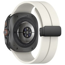 רצועת סיליקון מדגם Magnetic Folding Buckle Silicone Band מבית LaTera (צבע White) לשעון חכם מדגם Samsung Galaxy Watch Ultra / Watch Ultra 2025 רצועת סיליקון מדגם Magnetic Folding Buckle Silicone Band מבית LaTera (צבע White) לשעון חכם מדגם Samsung Galaxy Watch Ultra / Watch Ultra 2025