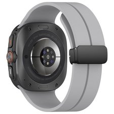 רצועת סיליקון מדגם Magnetic Folding Buckle Silicone Band מבית LaTera (צבע Grey) לשעון חכם מדגם Samsung Galaxy Watch Ultra / Watch Ultra 2025 רצועת סיליקון מדגם Magnetic Folding Buckle Silicone Band מבית LaTera (צבע Grey) לשעון חכם מדגם Samsung Galaxy Watch Ultra / Watch Ultra 2025