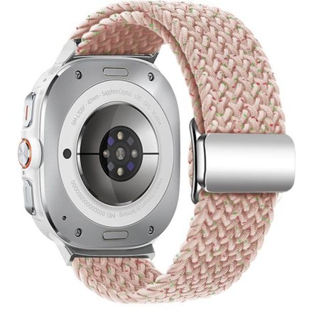 ����� �� / ������ ���� Loop Magnetic Buckle Nylon Band ���� LaTera (��� Starlight Pink)  ����� ��� ����  Samsung Galaxy Watch Ultra / Watch Ultra 2025