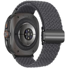 רצועת בד / ניילון מדגם Loop Magnetic Buckle Nylon Band מבית LaTera (צבע Space Grey) לשעון חכם מדגם Samsung Galaxy Watch Ultra / Watch Ultra 2025 רצועת בד / ניילון מדגם Loop Magnetic Buckle Nylon Band מבית LaTera (צבע Space Grey) לשעון חכם מדגם Samsung Galaxy Watch Ultra / Watch Ultra 2025