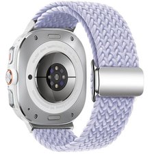 רצועת בד / ניילון מדגם Loop Magnetic Buckle Nylon Band מבית LaTera (צבע Fog Purple) לשעון חכם מדגם Samsung Galaxy Watch Ultra / Watch Ultra 2025 רצועת בד / ניילון מדגם Loop Magnetic Buckle Nylon Band מבית LaTera (צבע Fog Purple) לשעון חכם מדגם Samsung Galaxy Watch Ultra / Watch Ultra 2025