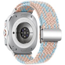 רצועת בד / ניילון מדגם Loop Magnetic Buckle Nylon Band מבית LaTera (צבע Blue Diamond Powder) לשעון חכם מדגם Samsung Galaxy Watch Ultra / Watch Ultra 2025 רצועת בד / ניילון מדגם Loop Magnetic Buckle Nylon Band מבית LaTera (צבע Blue Diamond Powder) לשעון חכם מדגם Samsung Galaxy Watch Ultra / Watch Ultra 2025