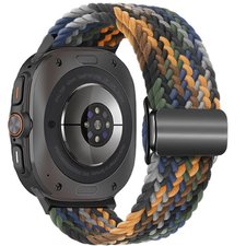 ����� �� / ������ ���� Loop Magnetic Buckle Nylon Band ���� LaTera (��� Camo Colorful)  ����� ��� ����  Samsung Galaxy Watch Ultra / Watch Ultra 2025