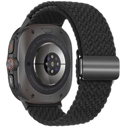 ����� �� / ������ ���� Loop Magnetic Buckle Nylon Band ���� LaTera (��� Black)  ����� ��� ����  Samsung Galaxy Watch Ultra / Watch Ultra 2025