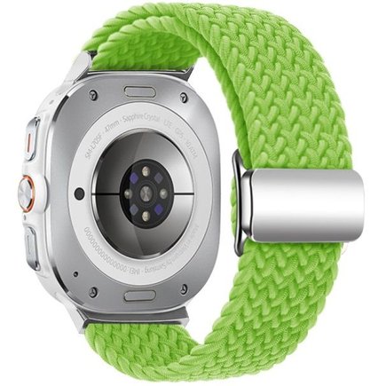 ����� �� / ������ ���� Loop Magnetic Buckle Nylon Band ���� LaTera (��� Yellow Green)  ����� ��� ����  Samsung Galaxy Watch Ultra / Watch Ultra 2025